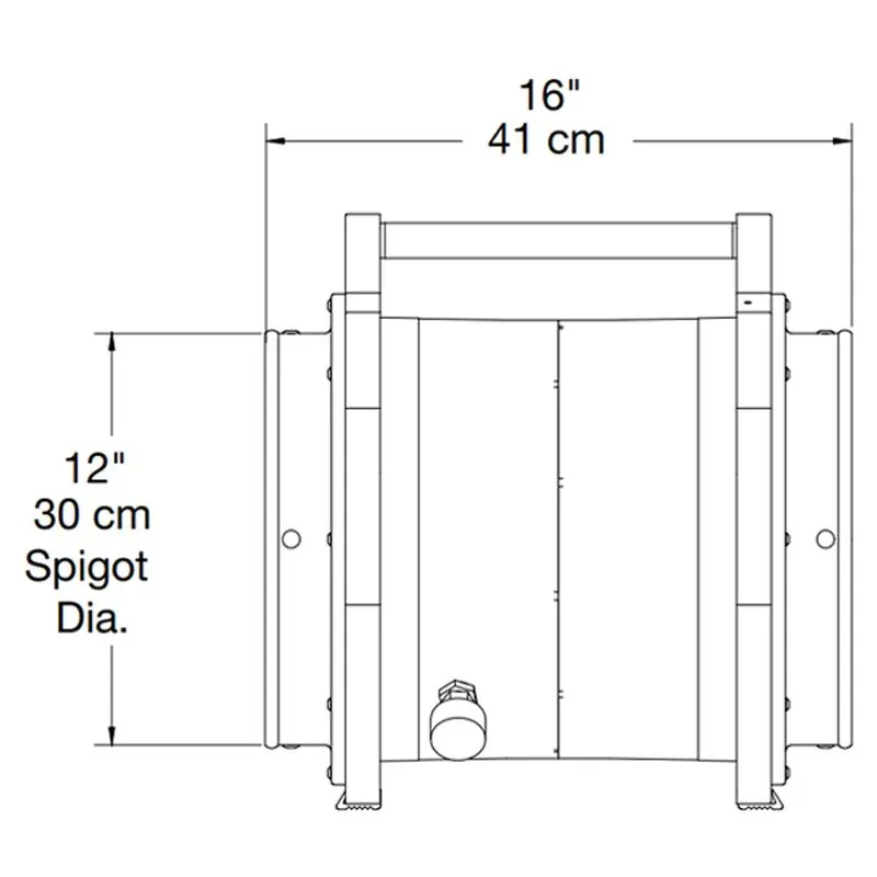 3,471m³/hr AFi75XX Euramco 12" (300mm) Safe Fan