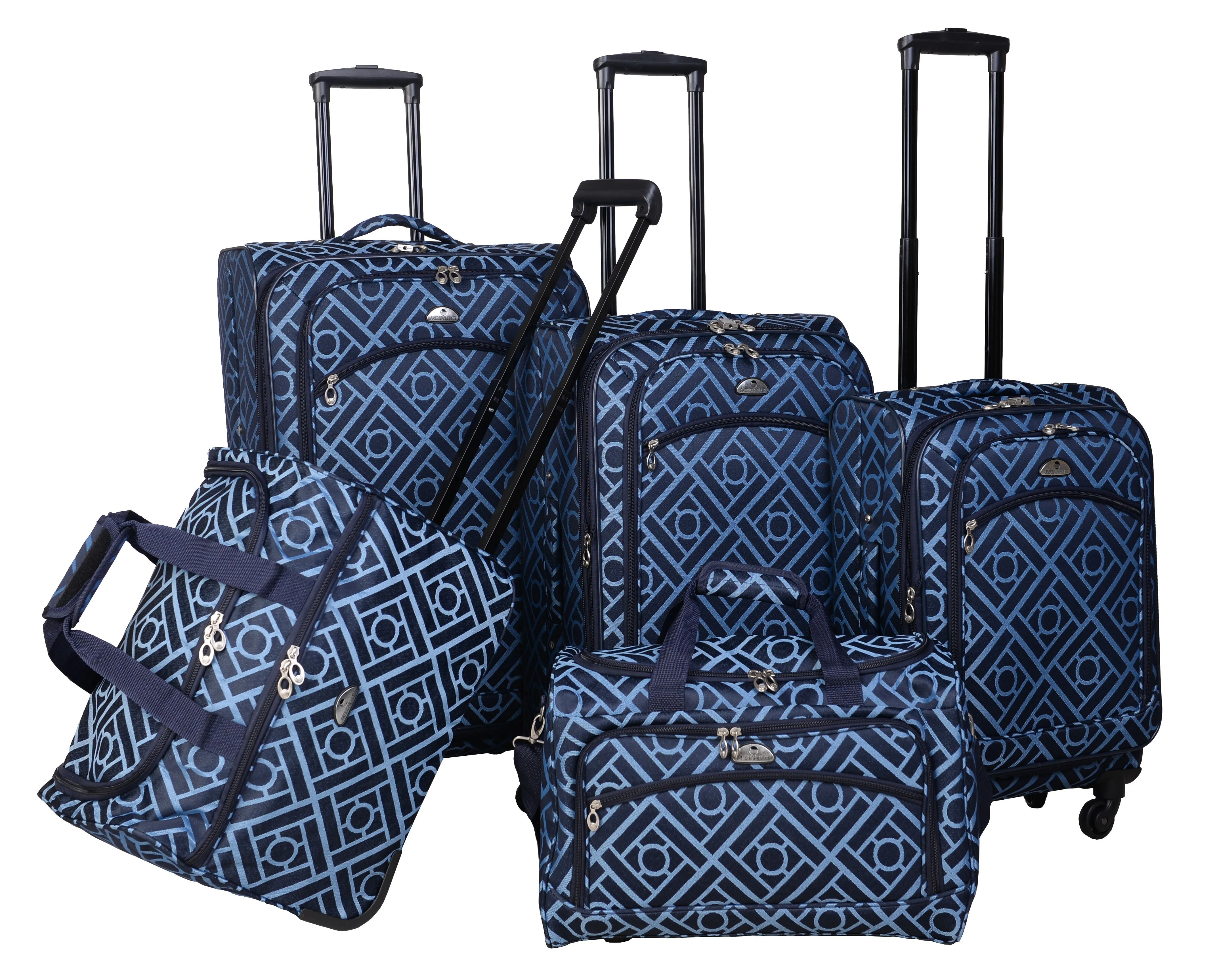 American Flyer Astor Collection 5-Piece Luggage Set