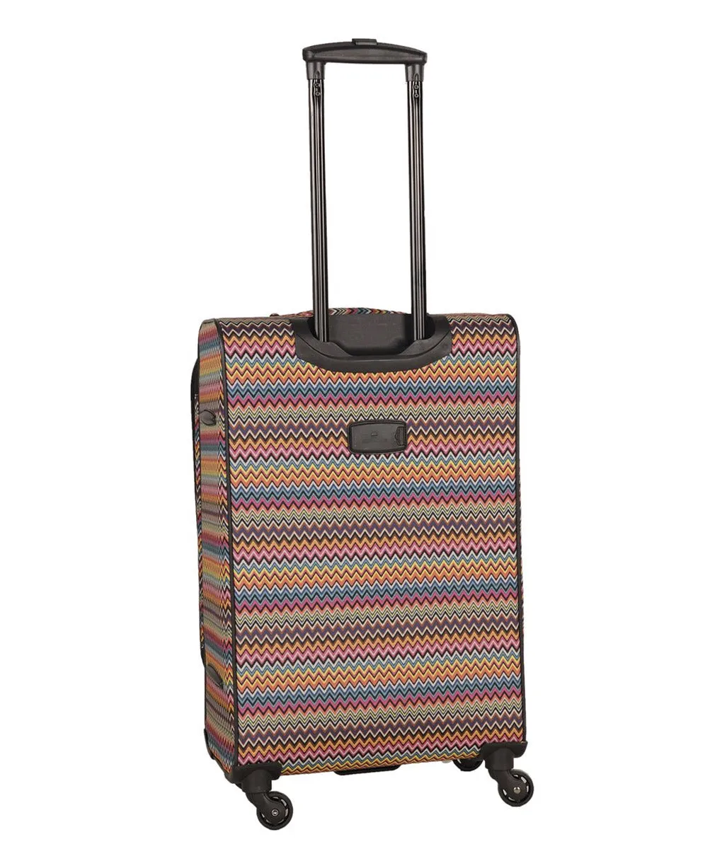 American Flyer Gold Coast 5-Piece Spinner Luggage Set