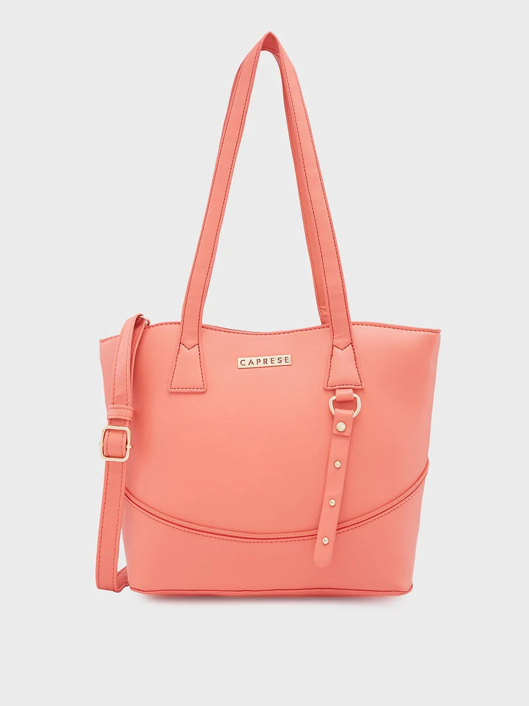 Caprese Nancy Tote Large Coral