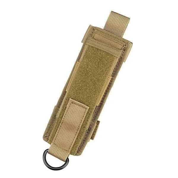 CHA2 6# Flashlight Holster, Tactical MOLLE Durable Nylon Pouch Holster Carry Case