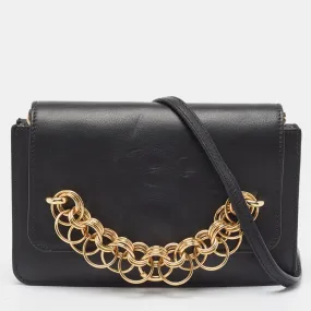 Chloe  Leather Drew Bijou Clutch