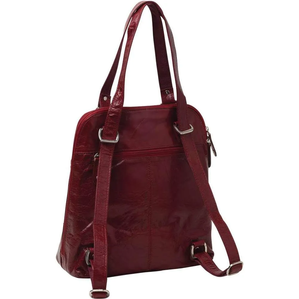 Cobb & Co Poppy Leather 2 in 1 Convertible Backpack