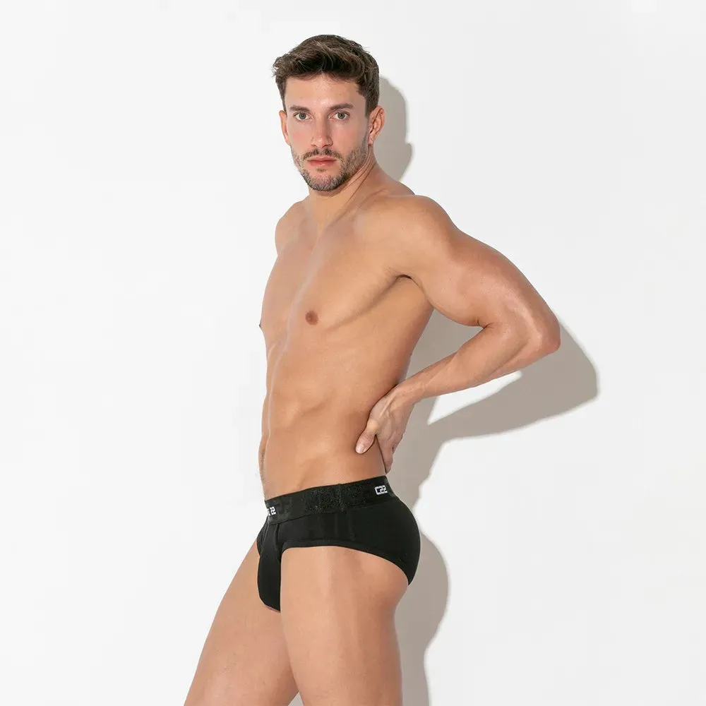 Code 22 Basic 3 Pack 2431 cotton brief black/white/grey