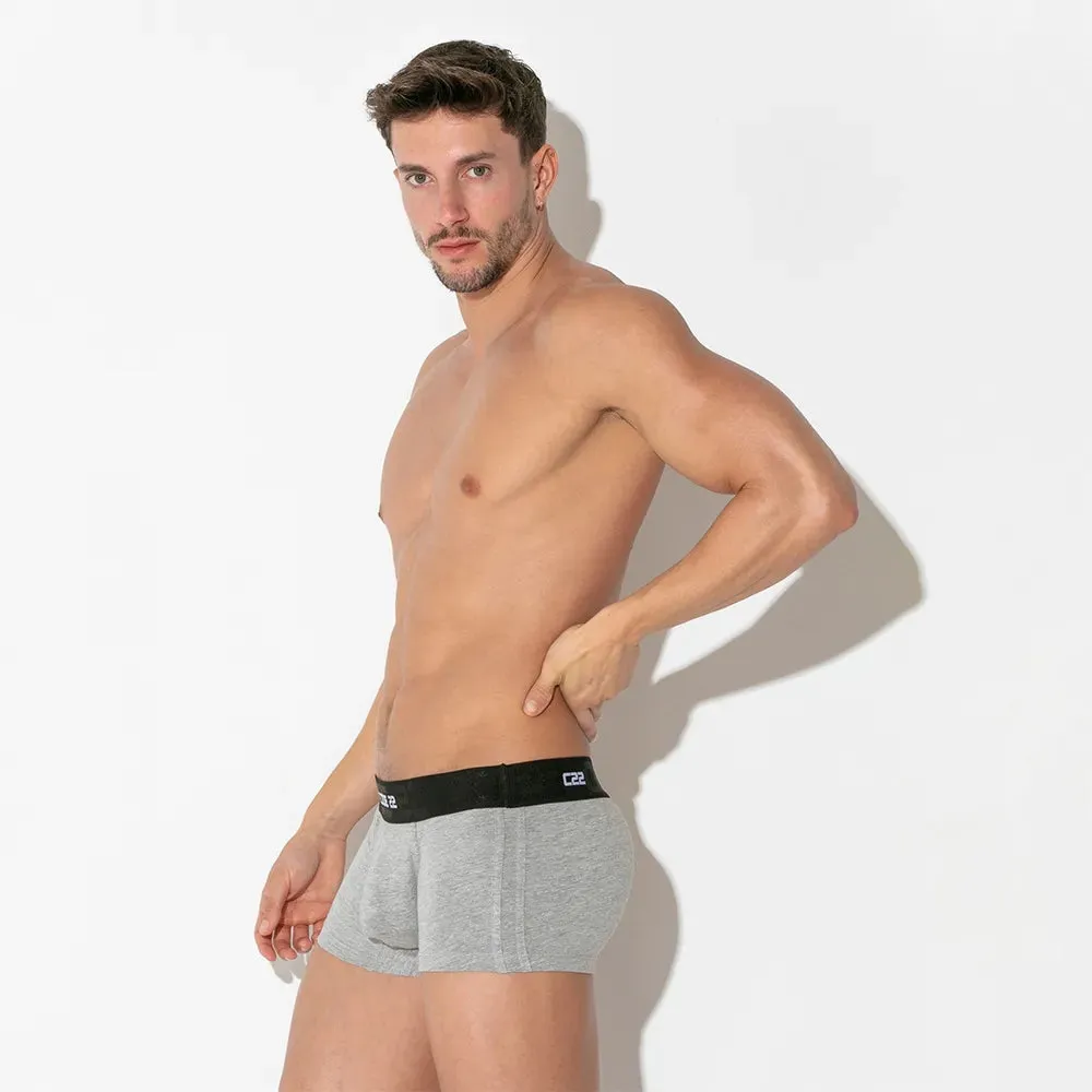 Code 22 Basic 3 Pack 2432 cotton boxer black/white/grey