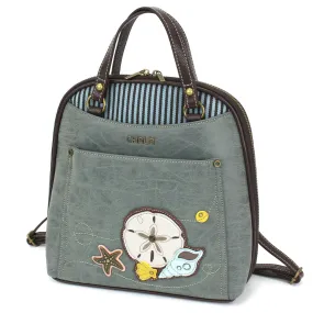 Convertible Backpack Purse - Sand Dollar