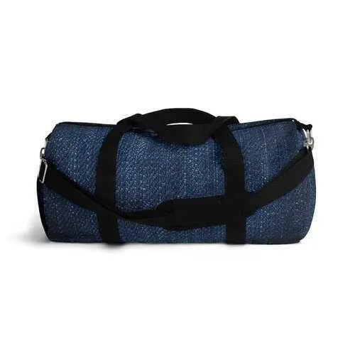 Duffel Bags, Dark Blue Denim Style Bag