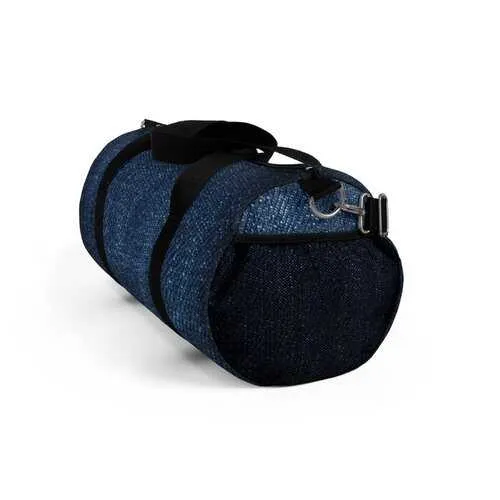 Duffel Bags, Dark Blue Denim Style Bag