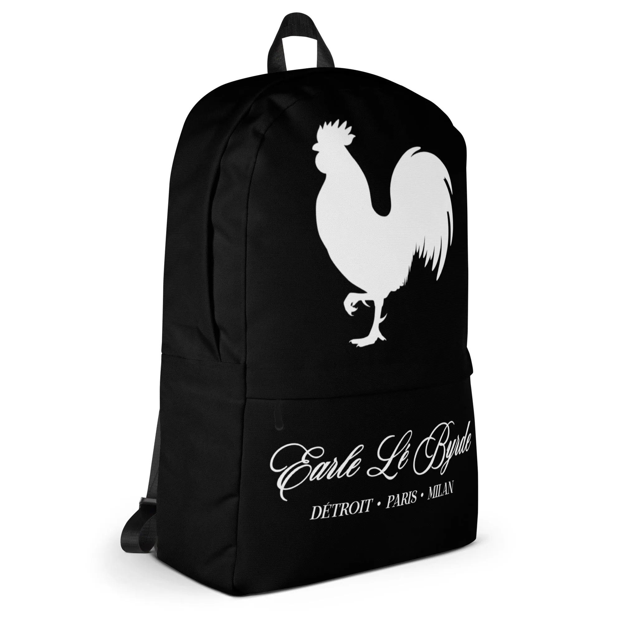 EARLE LE' BYRDE "Signature" Rooster Logo Versatile Backpack