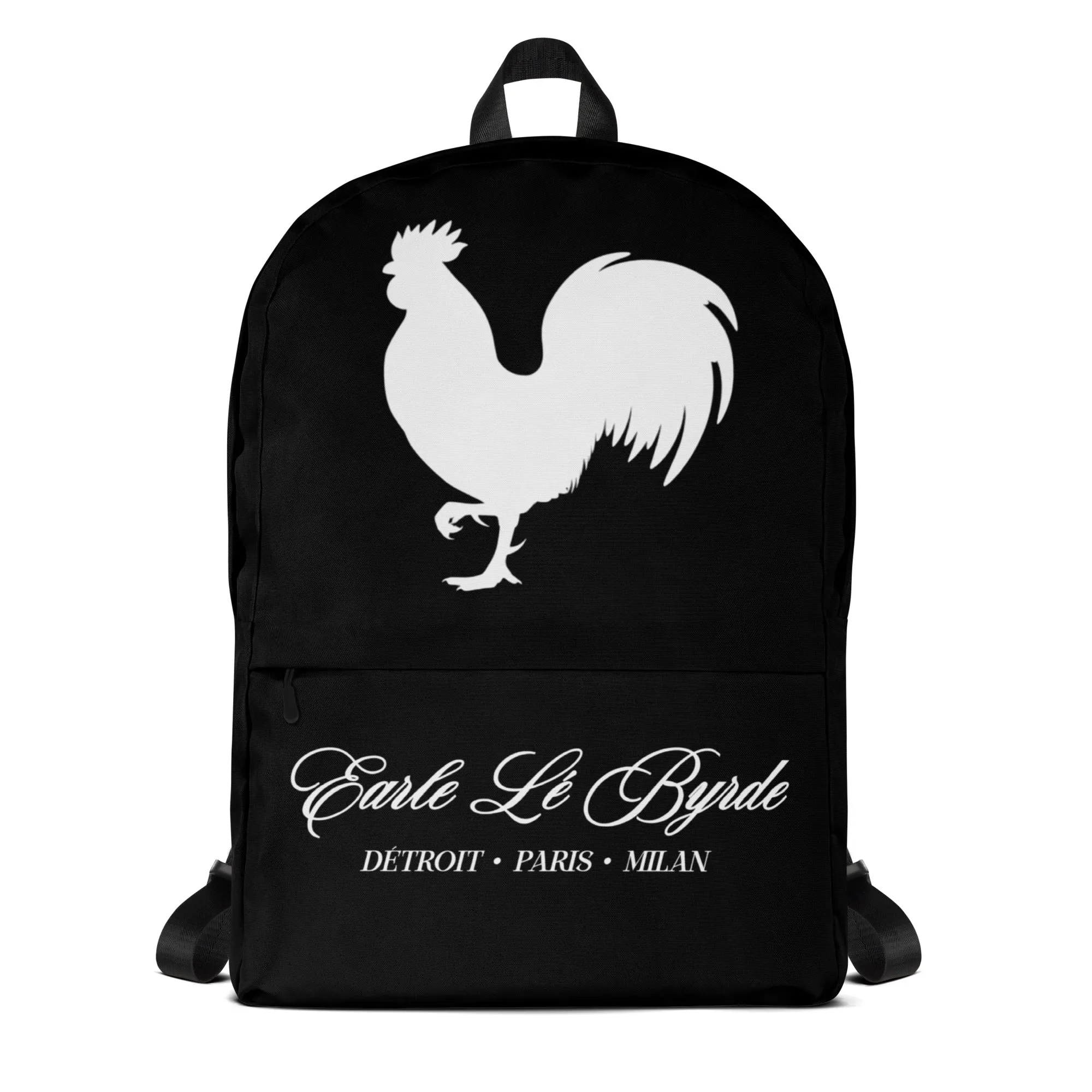 EARLE LE' BYRDE "Signature" Rooster Logo Versatile Backpack