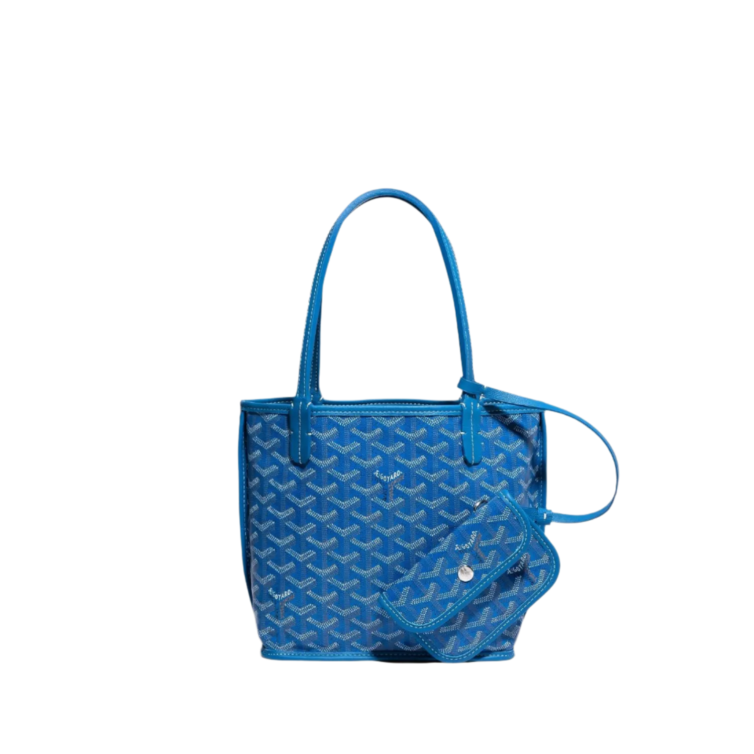 Goyard Mini Anjou Tote "Sky Blue"