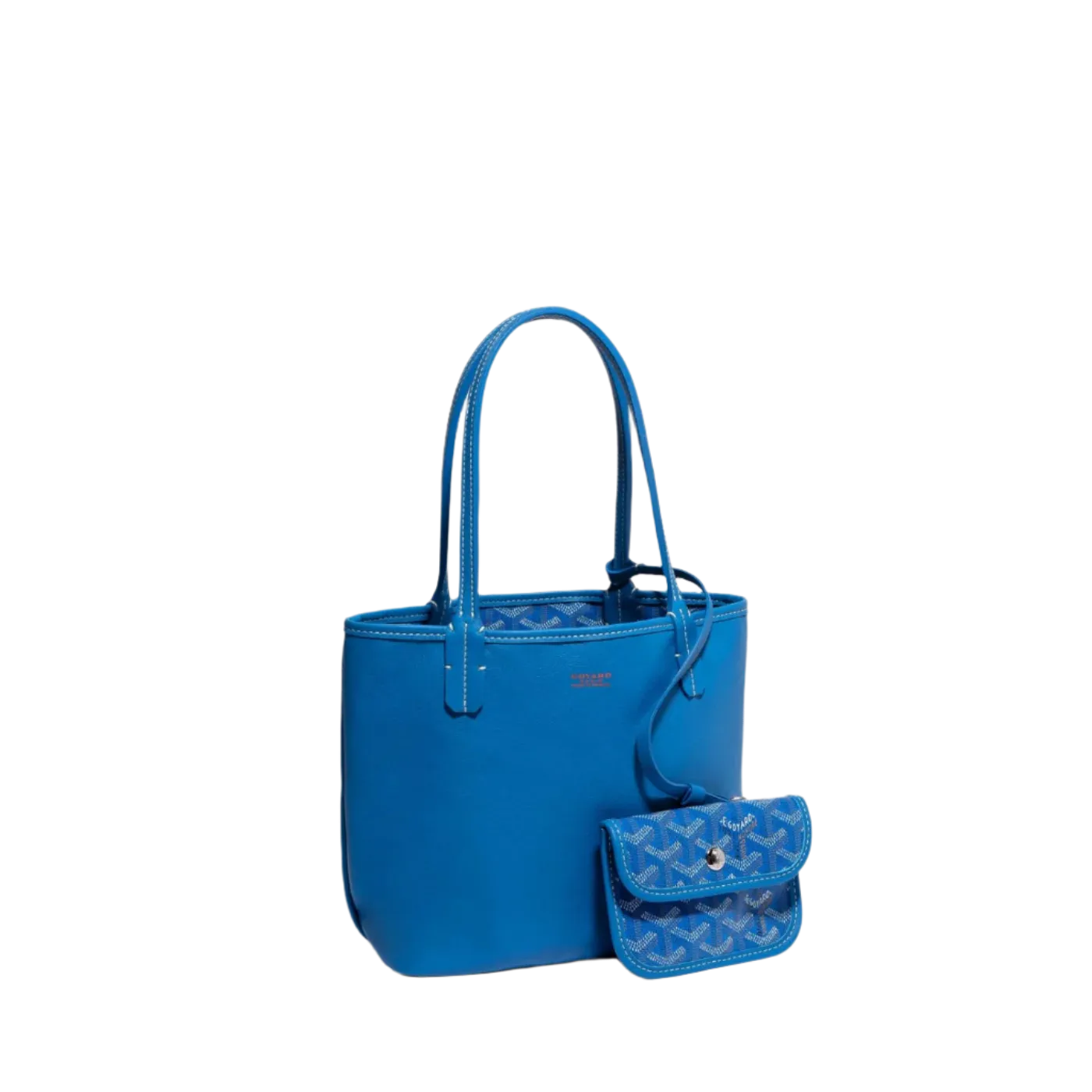 Goyard Mini Anjou Tote "Sky Blue"