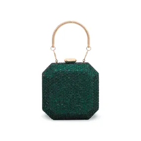 Green Fancy Clutch P23844