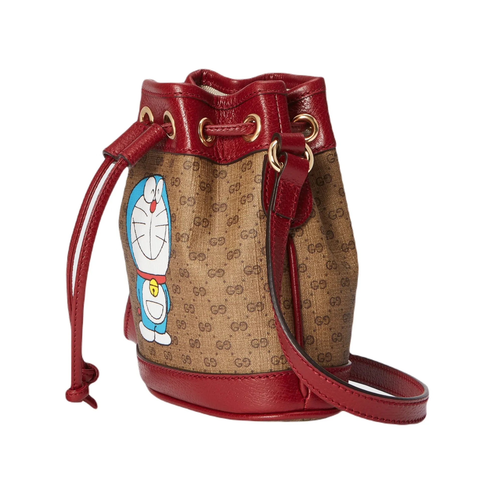 Gucci Doraemon X Gucci Mini Bucket Bag