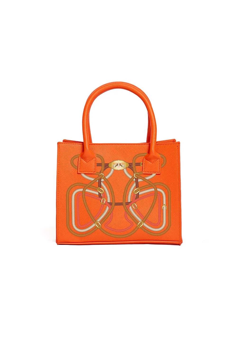 MINI MODERN TOTE - Hotmes (Tangerine Orange)