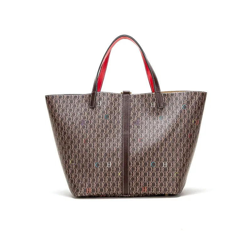 Monogrammed Elegance Tote: Artisanal Charm Meets Modern Utility