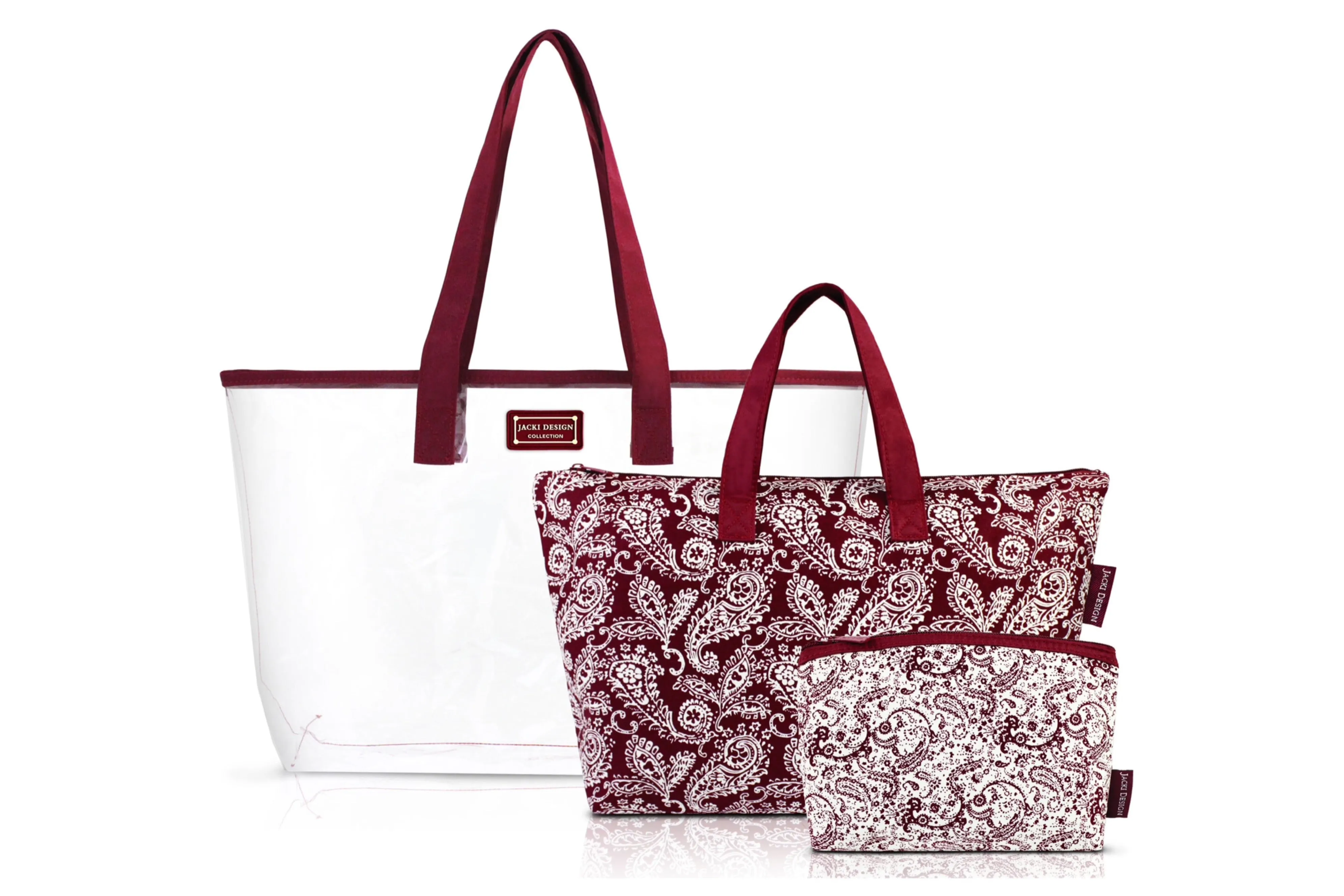 Mystique Collection 3 Piece Tote Set