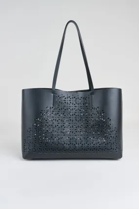 Nappa Leather Lasercut Tote