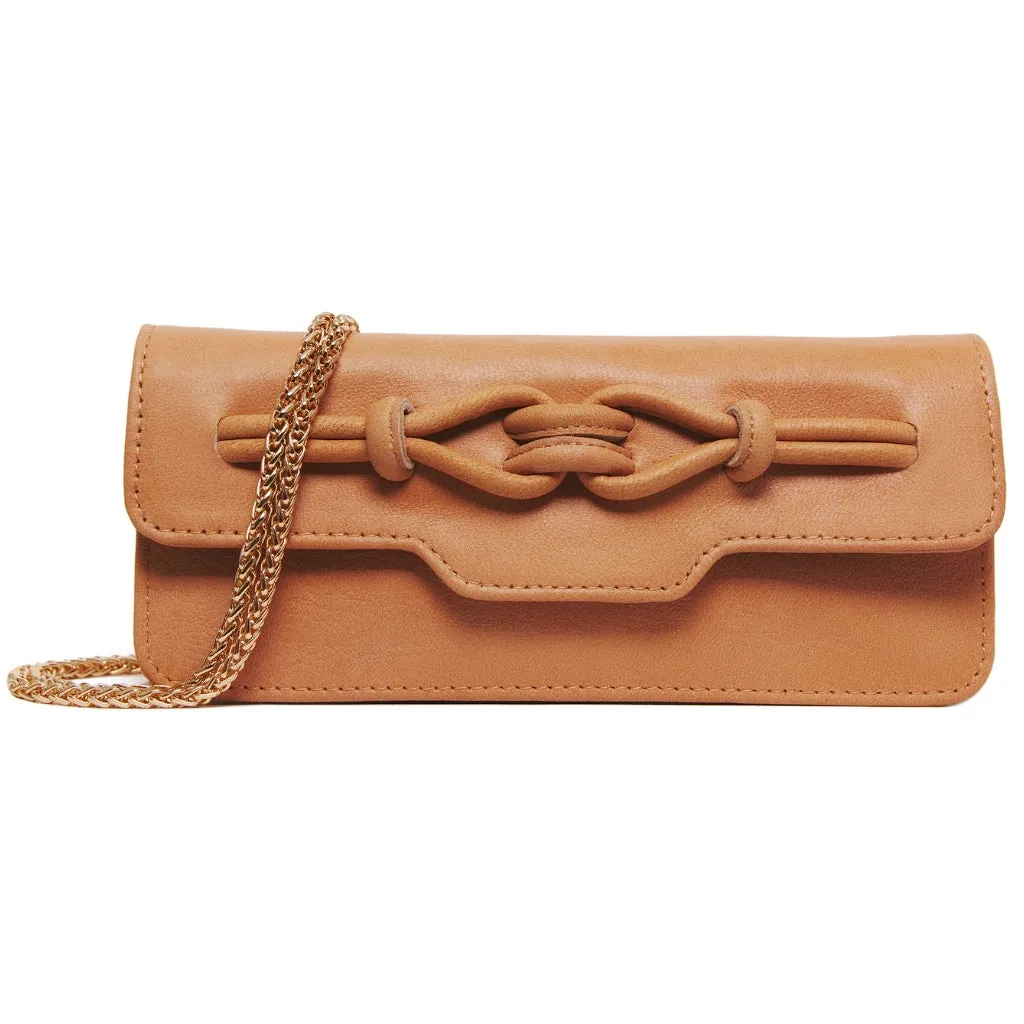 Noa Chain Wallet - Peach