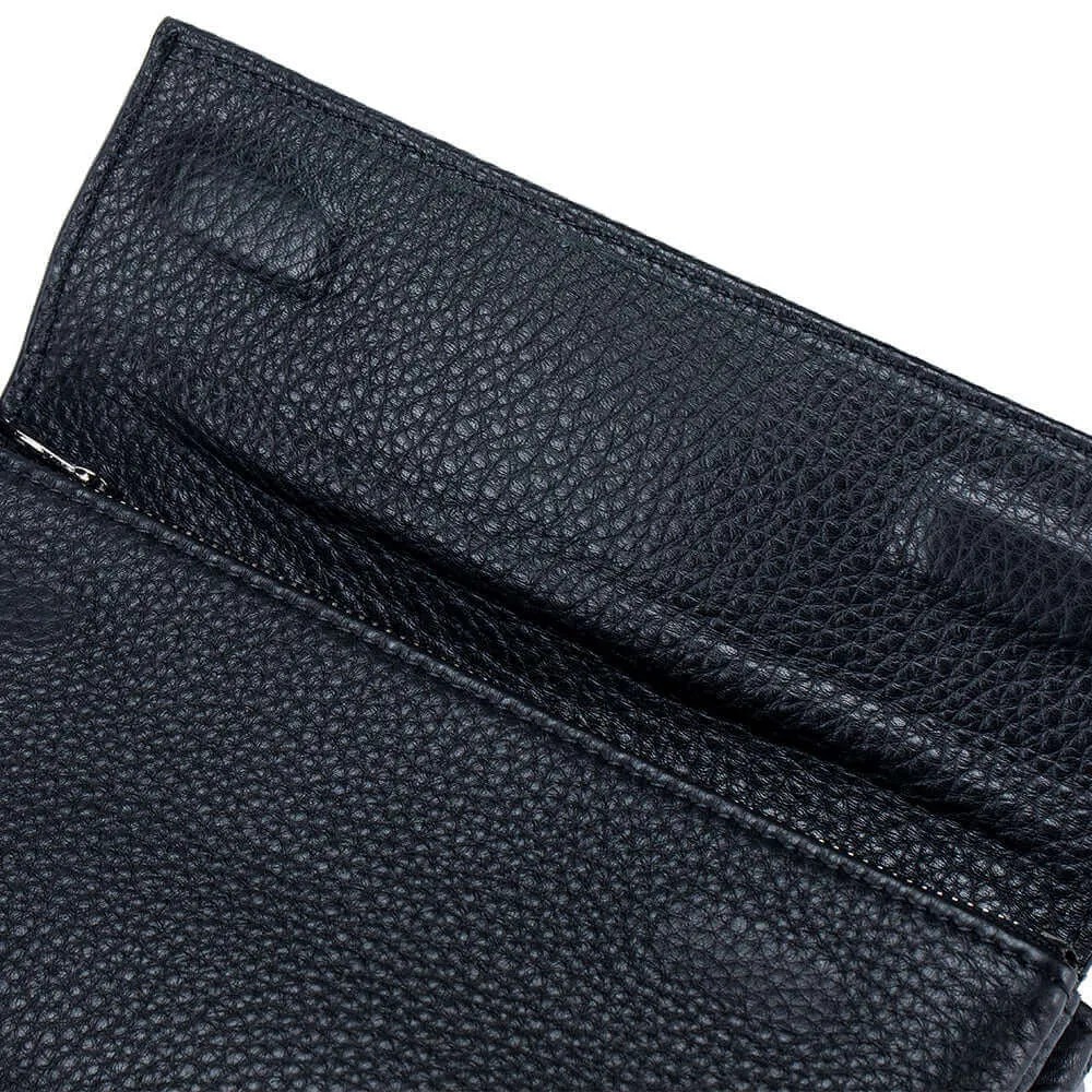 Premium Soft Leather Envelope Clutch Long Wallet | Elegant and Spacious