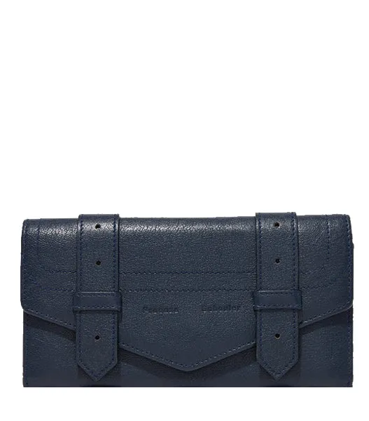 PS1 Continental Flap Wallet (Brass), Midnight