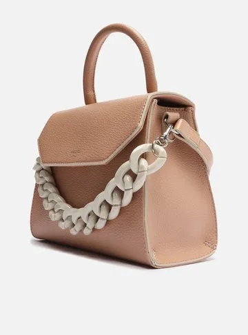 Satchel Nude Iara Medium Deep Bag