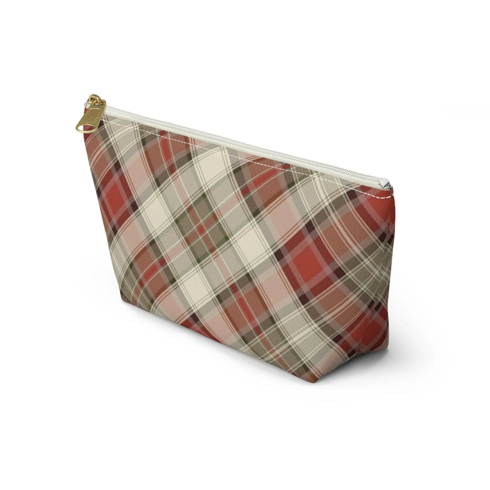 Scottish Plaid Print Pouch