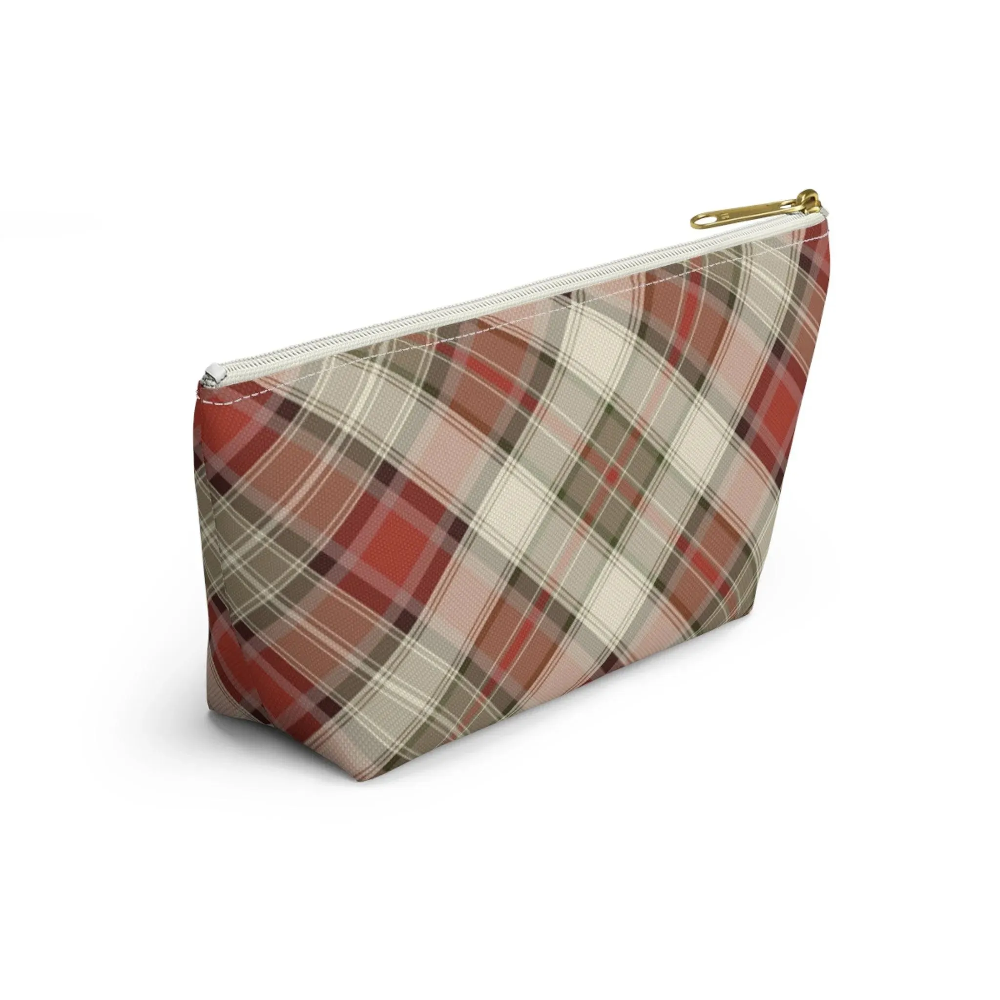 Scottish Plaid Print Pouch