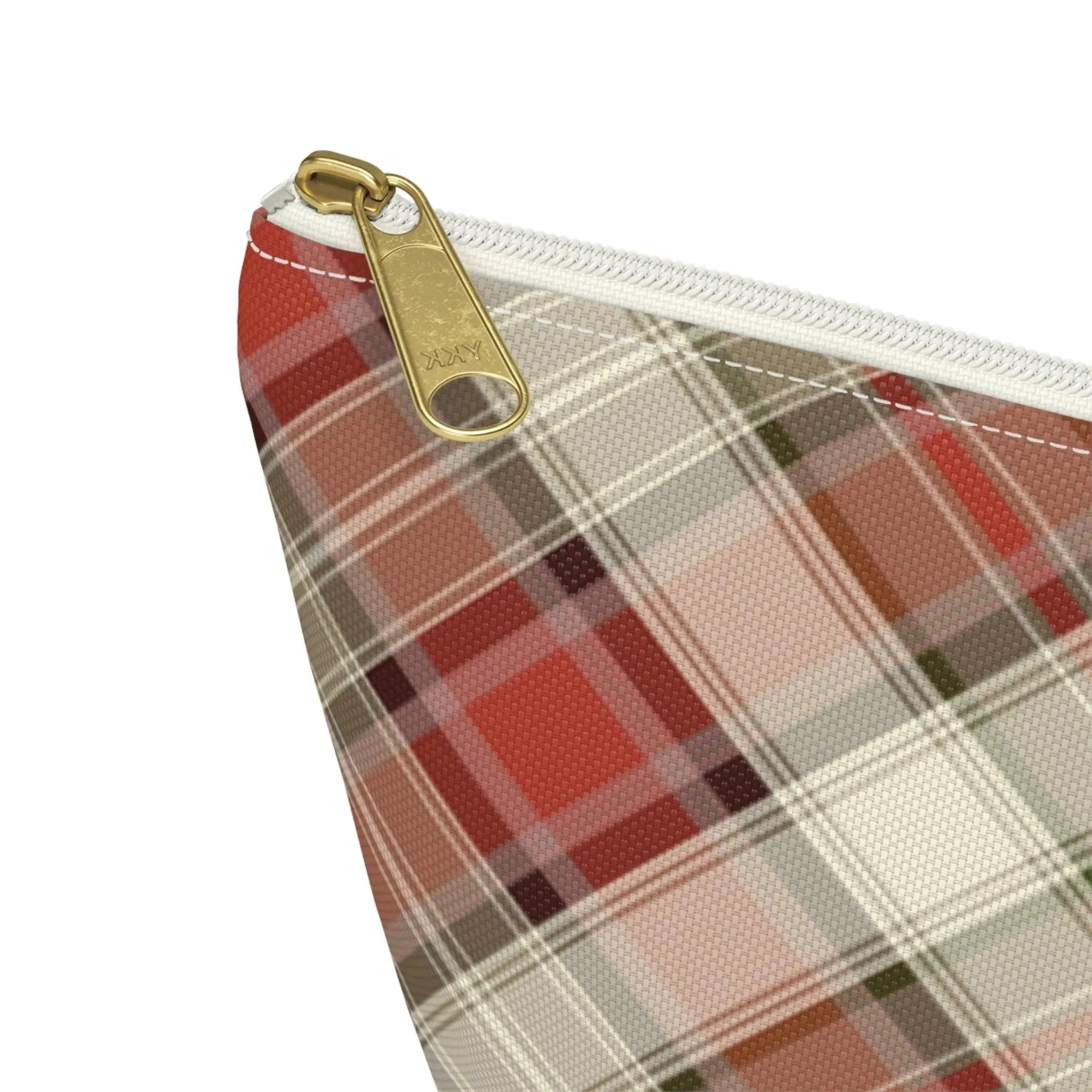 Scottish Plaid Print Pouch