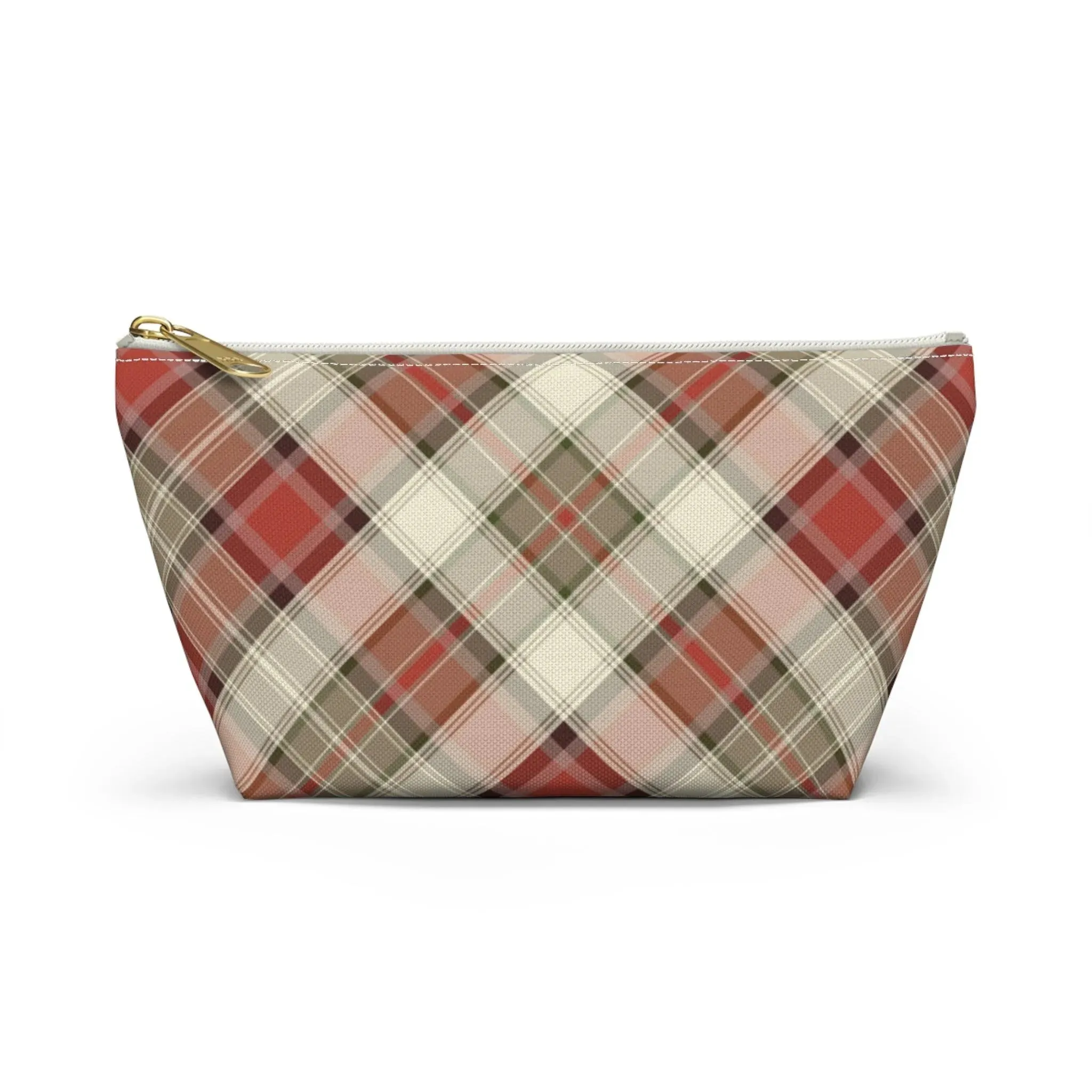 Scottish Plaid Print Pouch