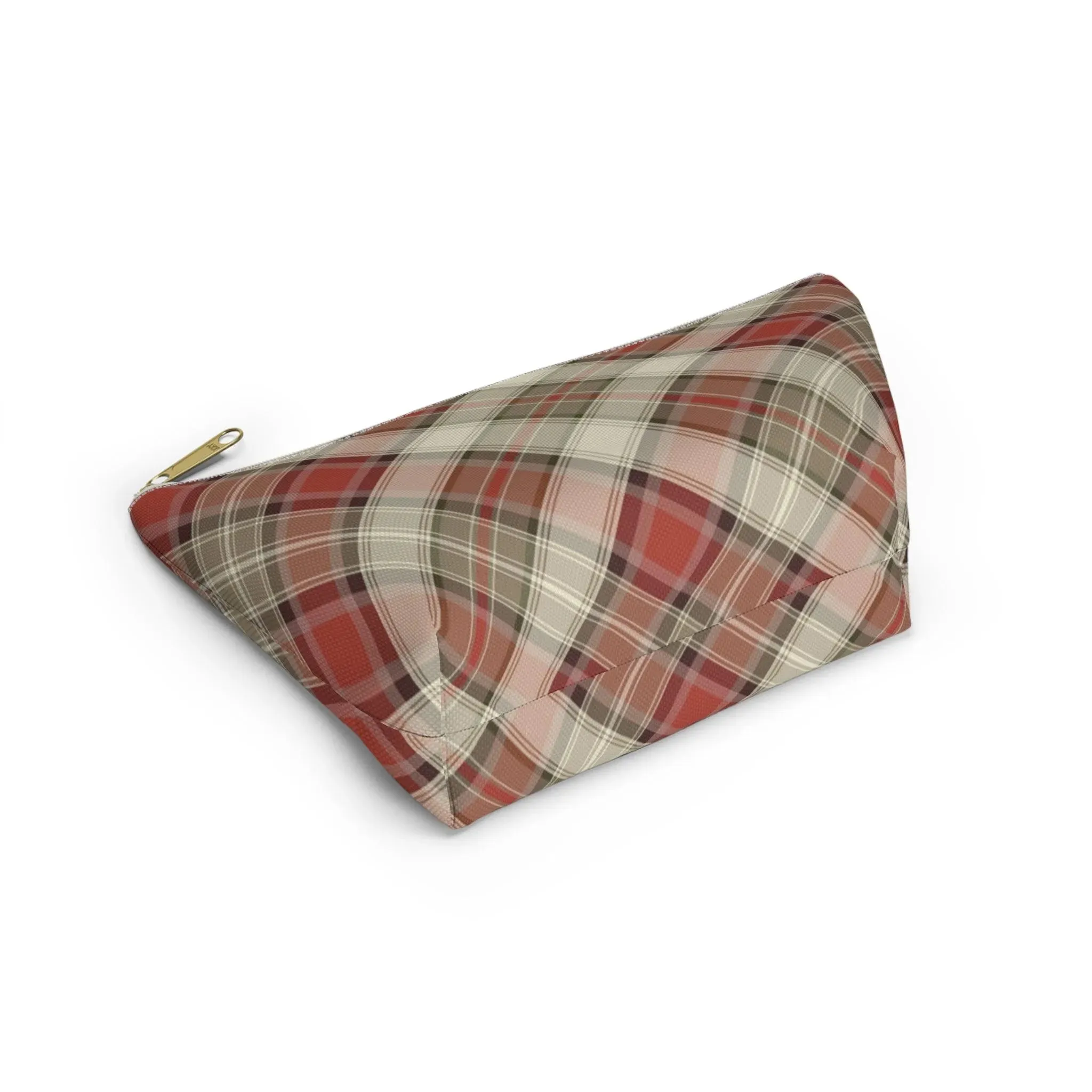 Scottish Plaid Print Pouch