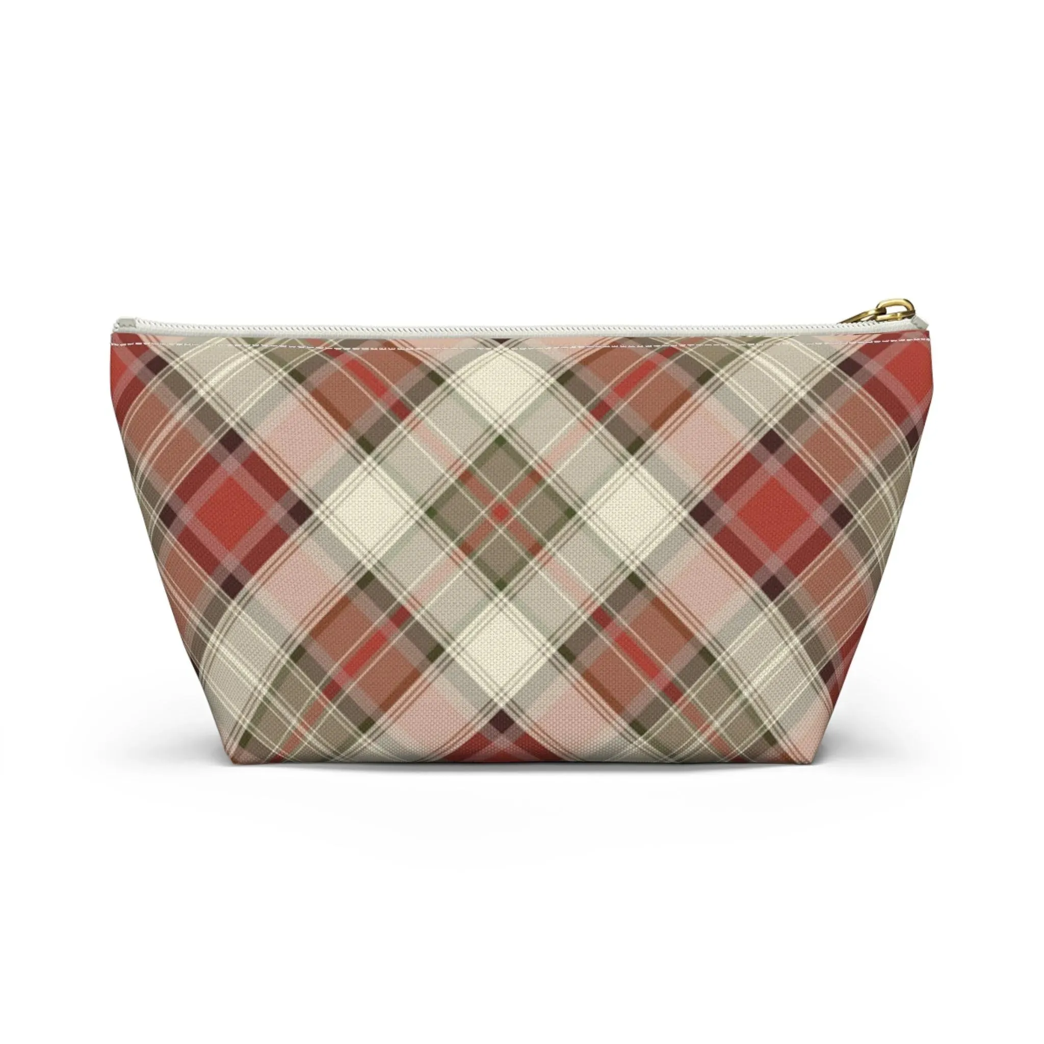 Scottish Plaid Print Pouch