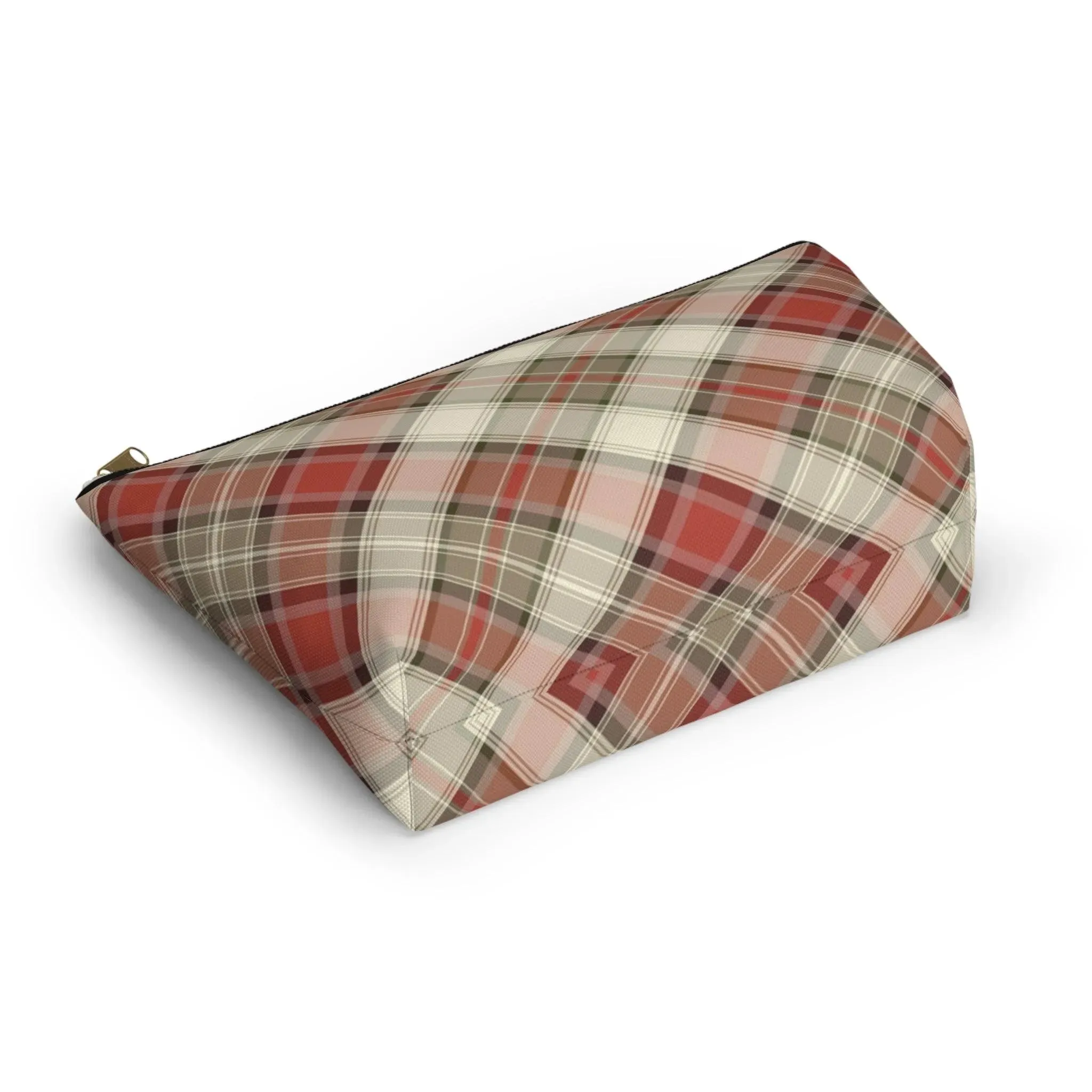 Scottish Plaid Print Pouch