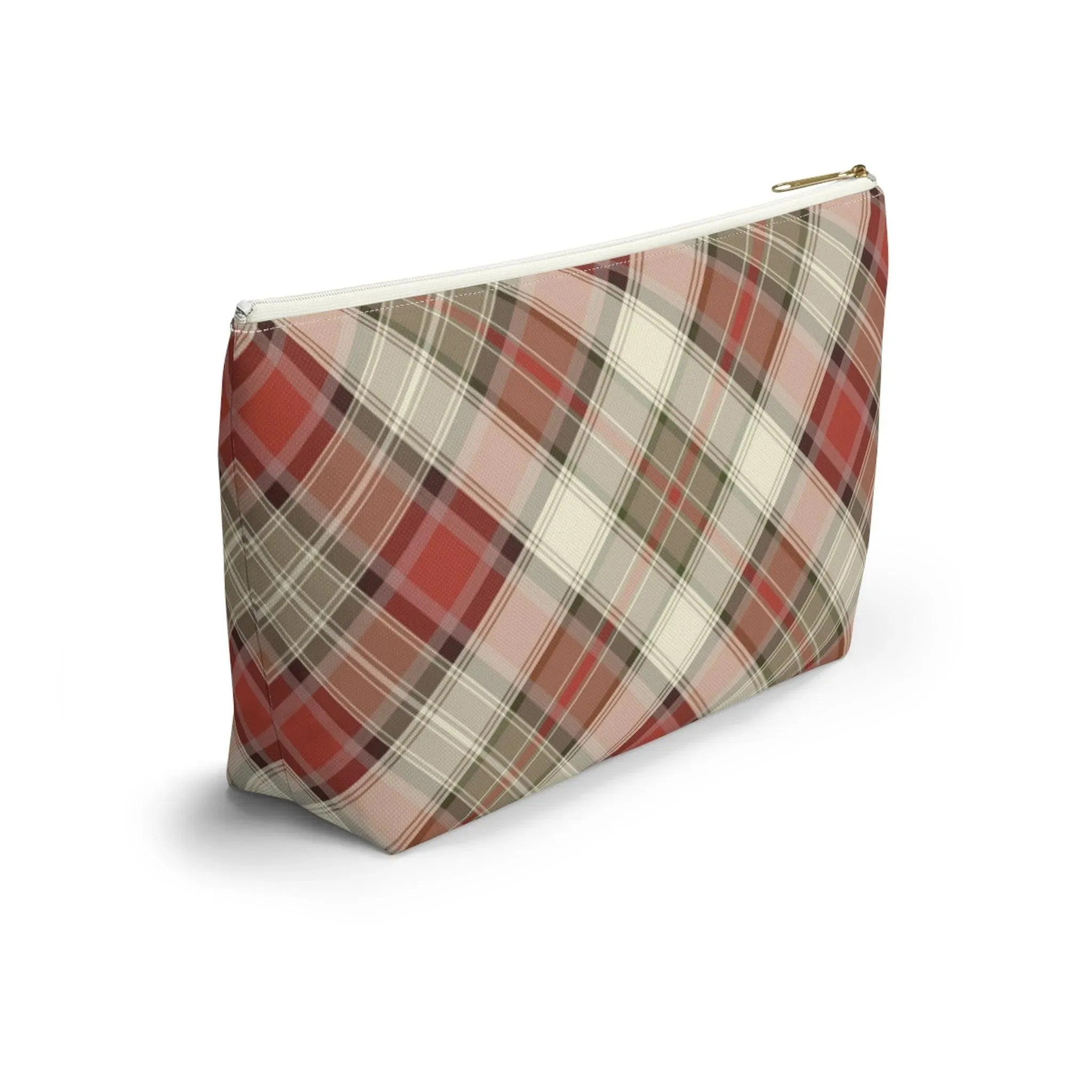 Scottish Plaid Print Pouch