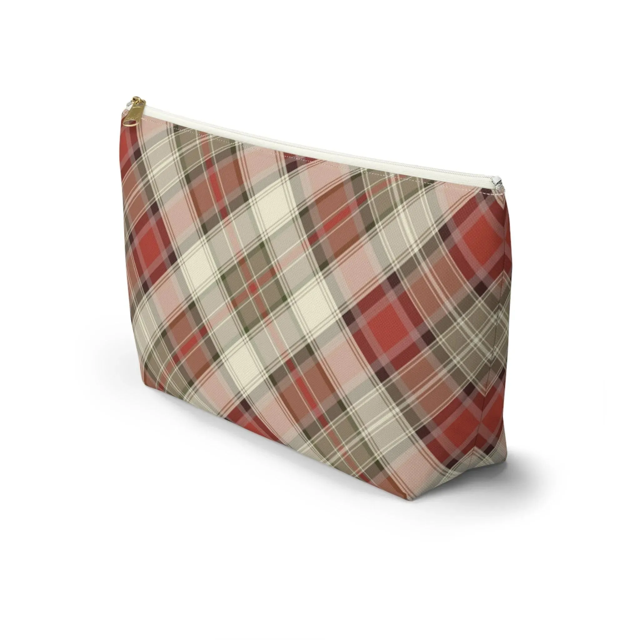 Scottish Plaid Print Pouch