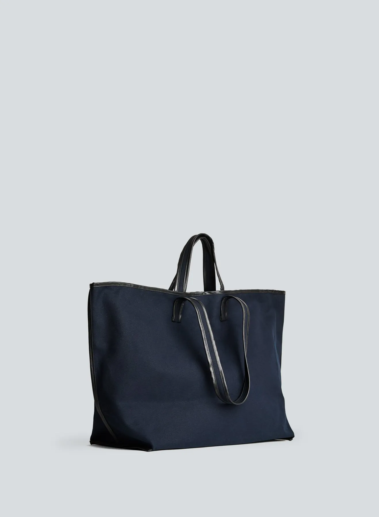 Tote canvas | navy / oil black