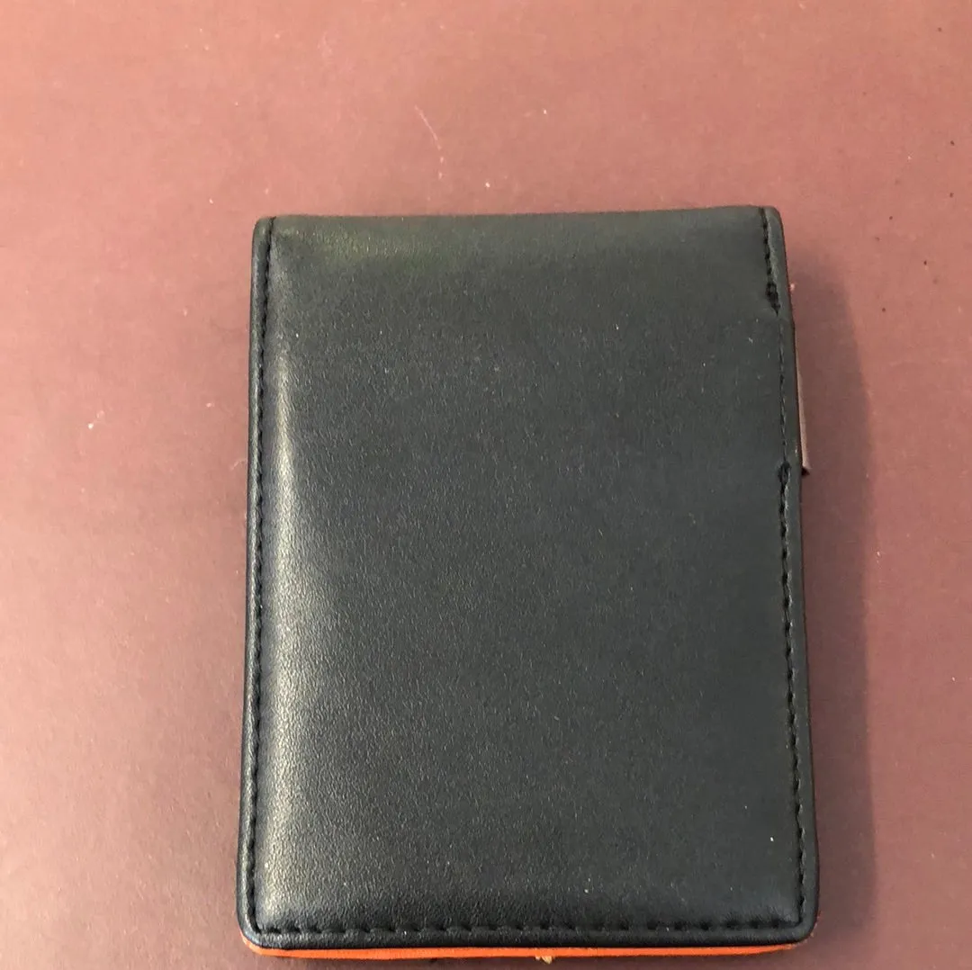 Travando Men's Slim Wallet w/ Money Clip