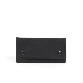 Trifold Luxe Wallet - Black