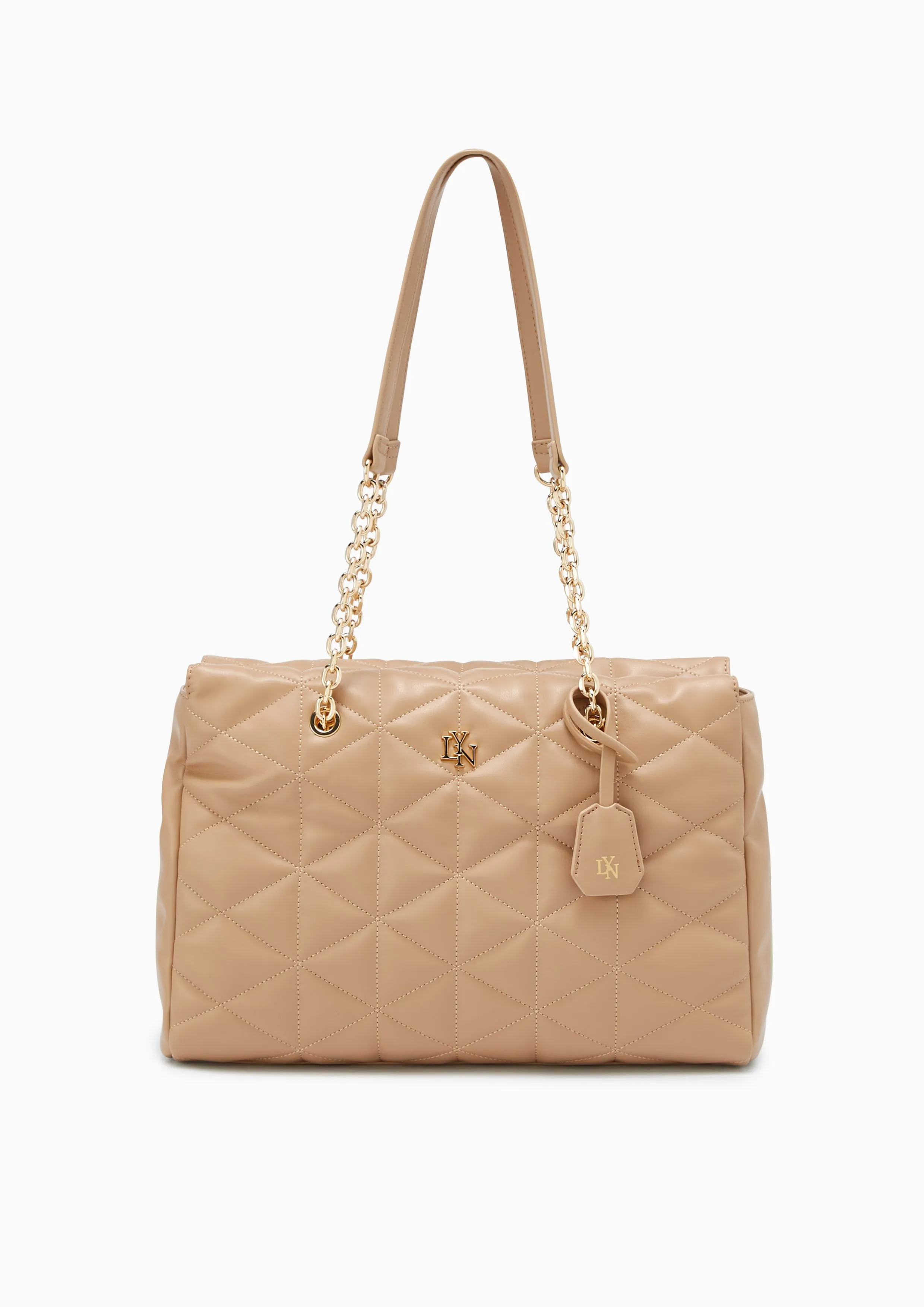 Trino L Tote Bag Beige